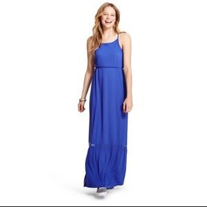 Blue Mossimo maxi dress XS